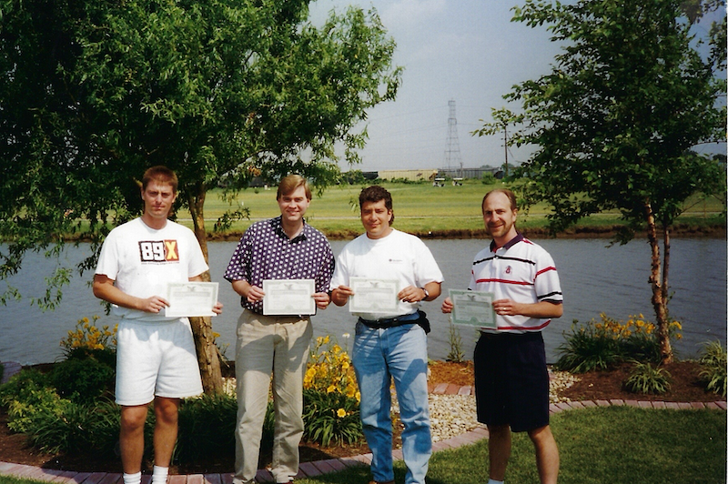 The Wildfire Internet founders, 1995